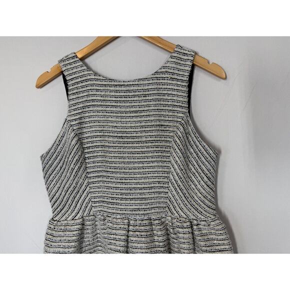 Altard State Fit & Flare Dress Womens Size Large Cut Out Bows Sparkle Holiday - Picture 3 of 13